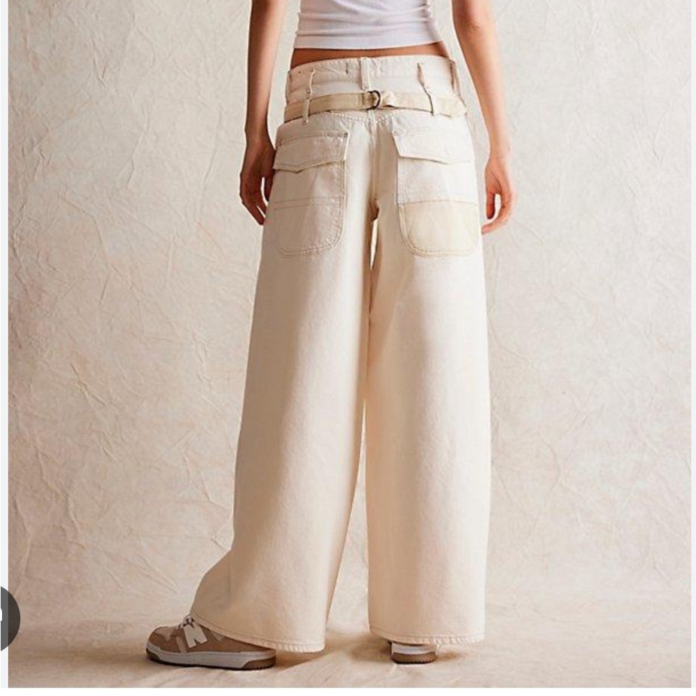 We the free waterfalls baggy wide leg jeans